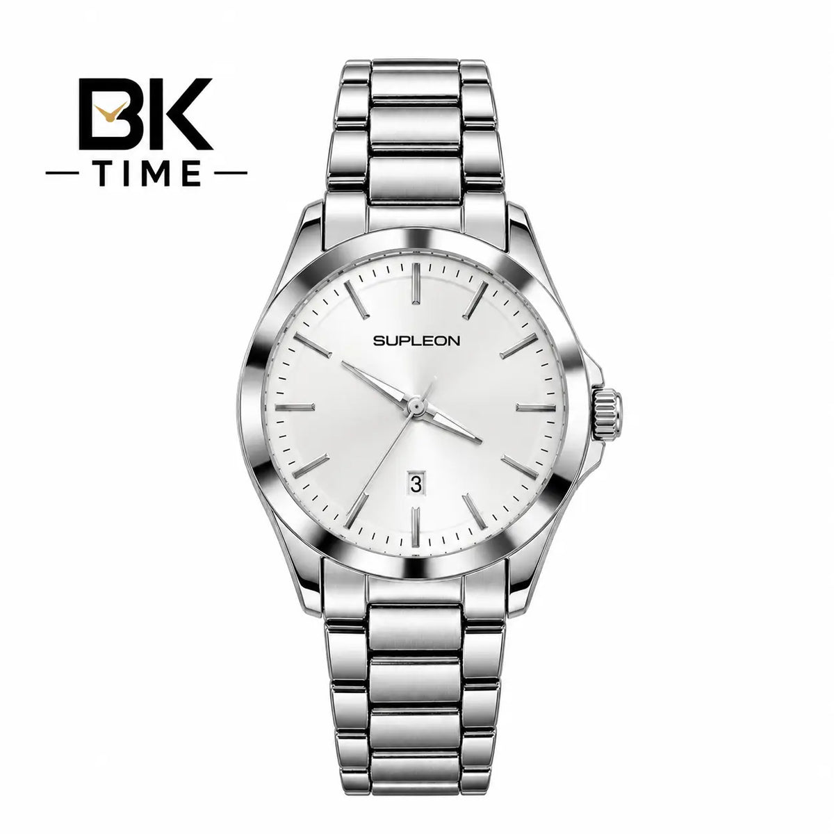 BK Prestige Silver Automatic Watch