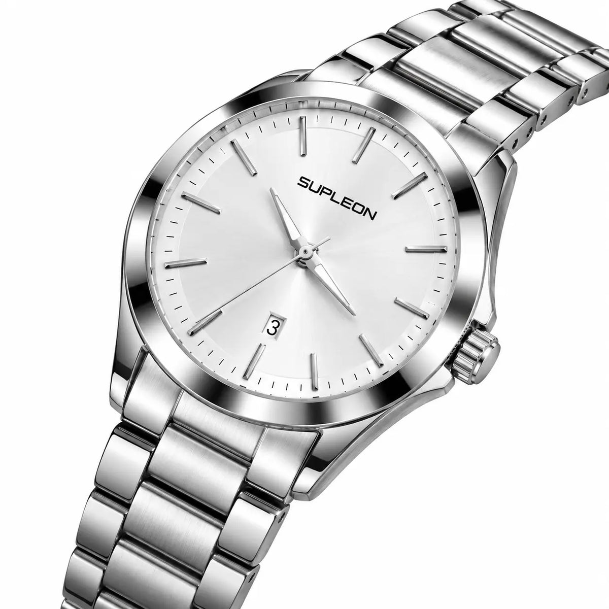 BK Prestige Silver Automatic Watch