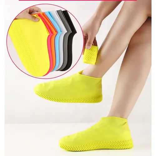 Summer Hot Sale-Waterproof Silicone Shoe Covers (Pack of 2)